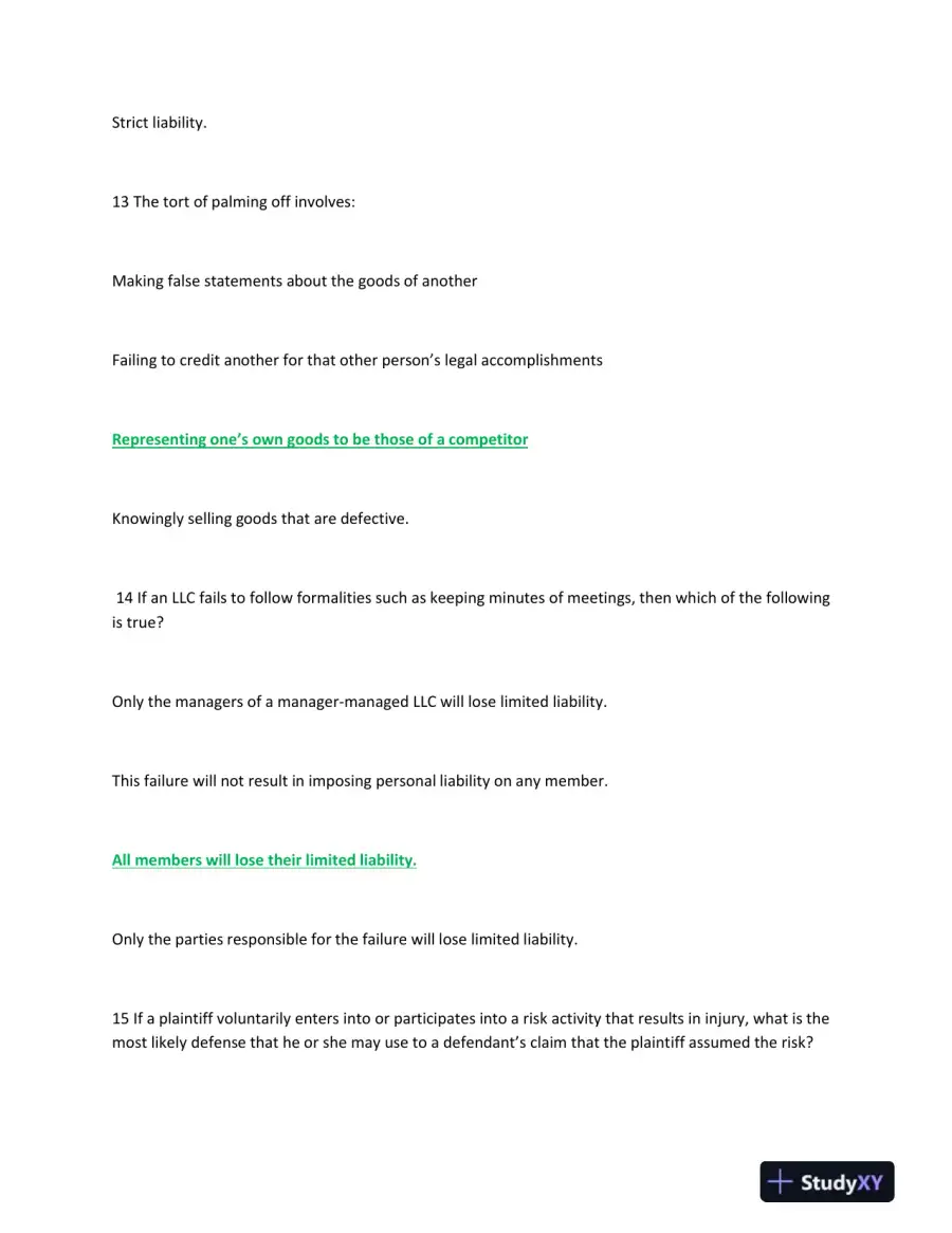 LAW 531 Final Exam 51, page 7