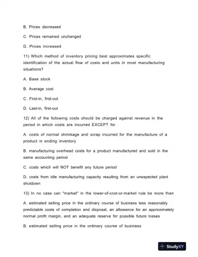 ACC 422 Final Exam Study Guide - Page 5 preview image