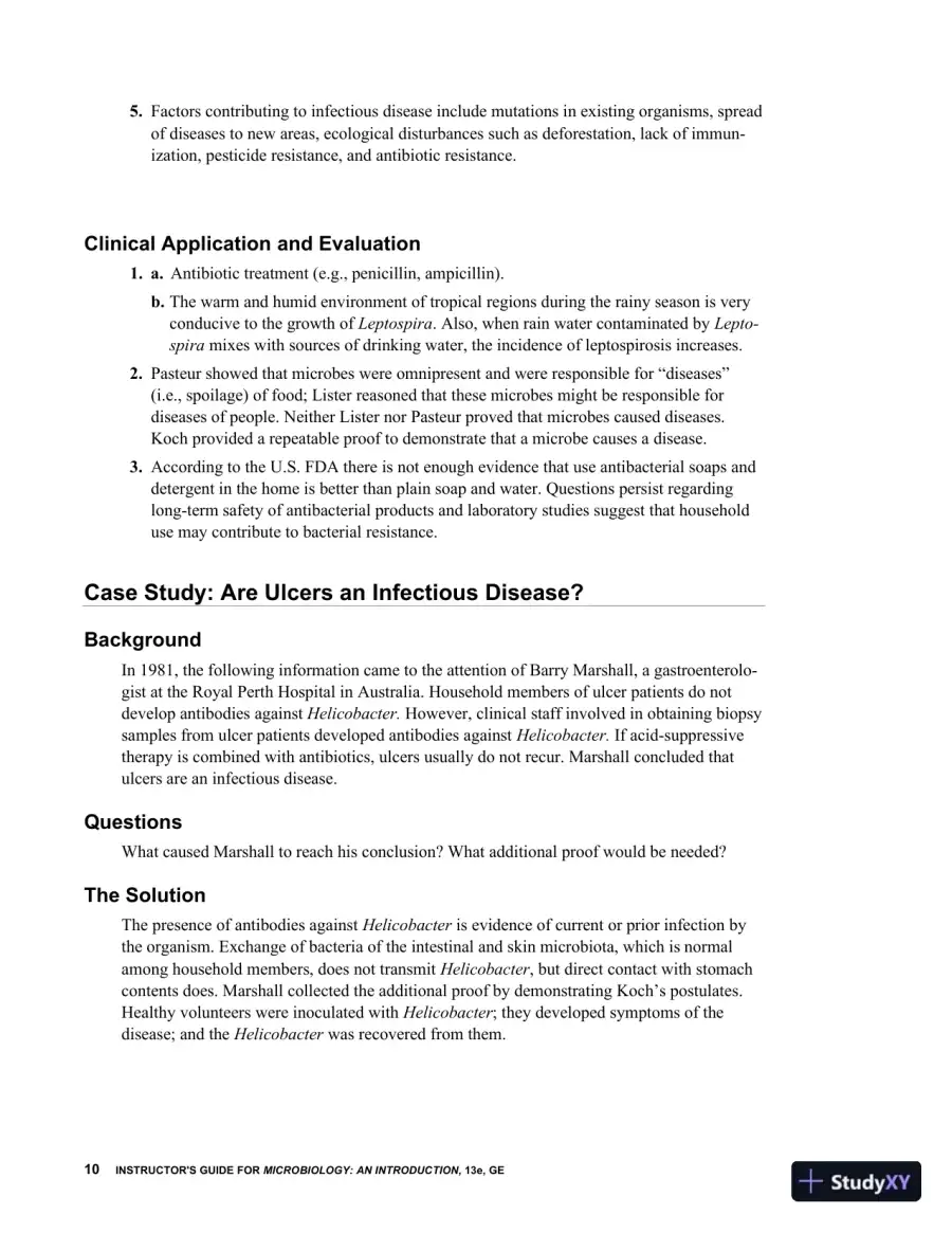 Solution Manual For Microbiology: An Introduction, 13th Edition, page 11