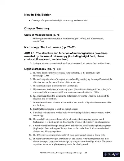 Solution Manual For Microbiology: An Introduction, 13th Edition - Page 24 preview image