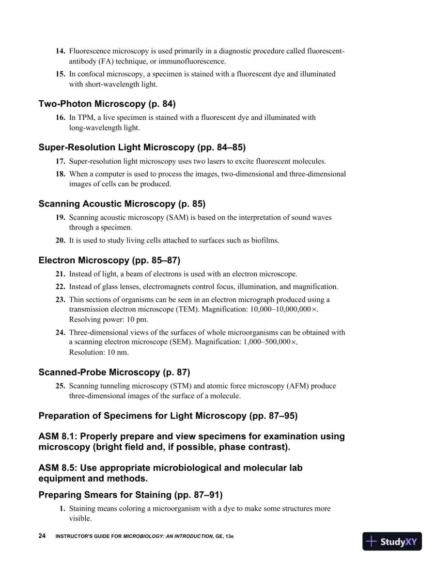 Solution Manual For Microbiology: An Introduction, 13th Edition, page 25