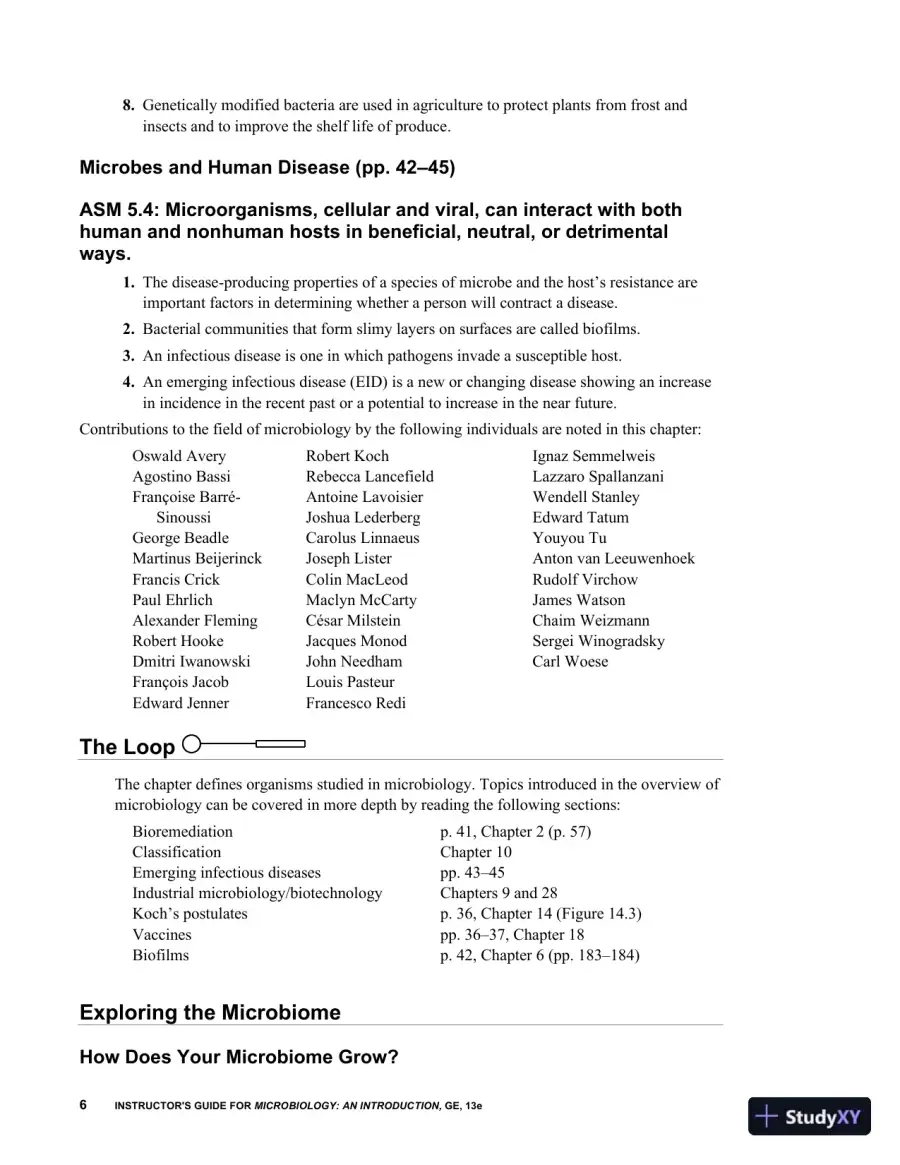 Solution Manual For Microbiology: An Introduction, 13th Edition, page 7