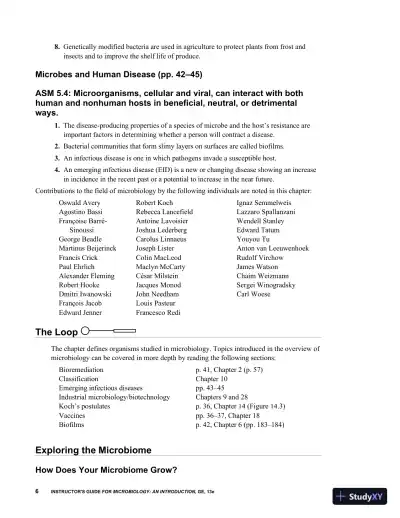 Solution Manual For Microbiology: An Introduction, 13th Edition - Page 7 preview image