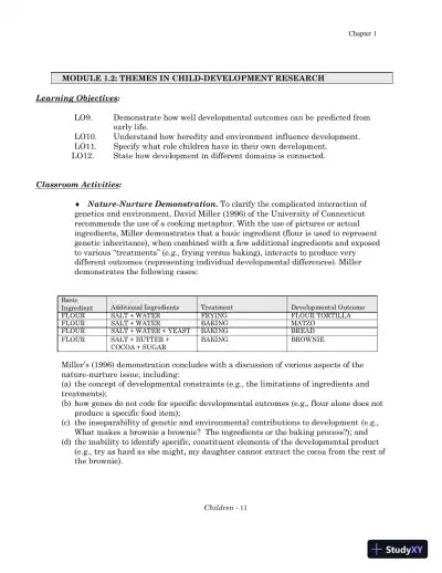 Class Notes for Children: A Chronological Approach, Fifth Canadian Edition - Page 13 preview image