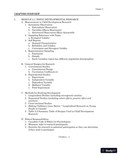 Class Notes for Children: A Chronological Approach, Fifth Canadian Edition - Page 25 preview image