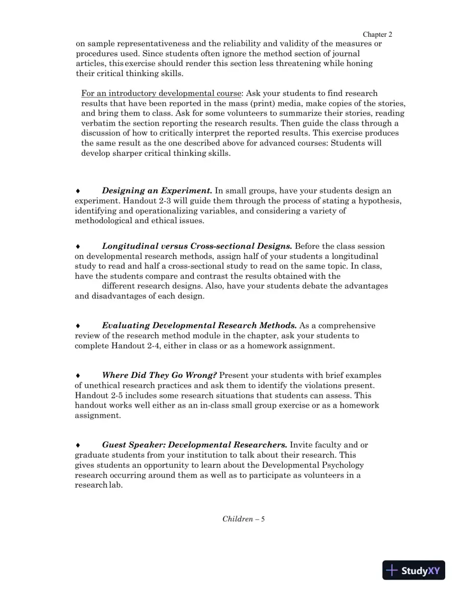 Class Notes for Children: A Chronological Approach, Fifth Canadian Edition, page 28