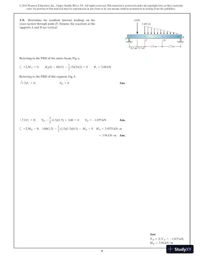 Solution Manual for Mechanics of Materials SI, 9th Edition - Page 10 preview image