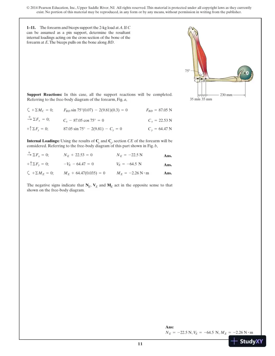 Solution Manual for Mechanics of Materials SI, 9th Edition, page 12