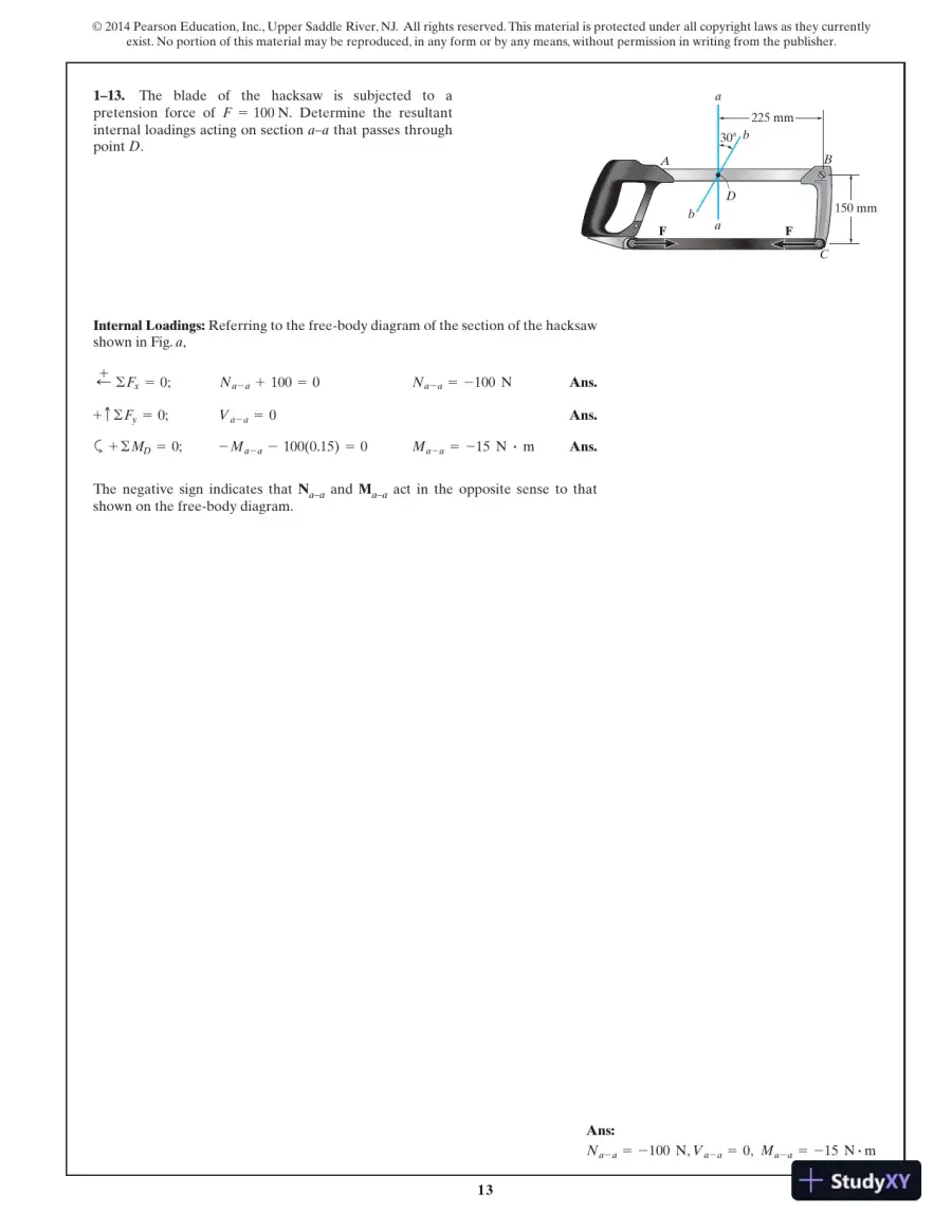Solution Manual for Mechanics of Materials SI, 9th Edition, page 14