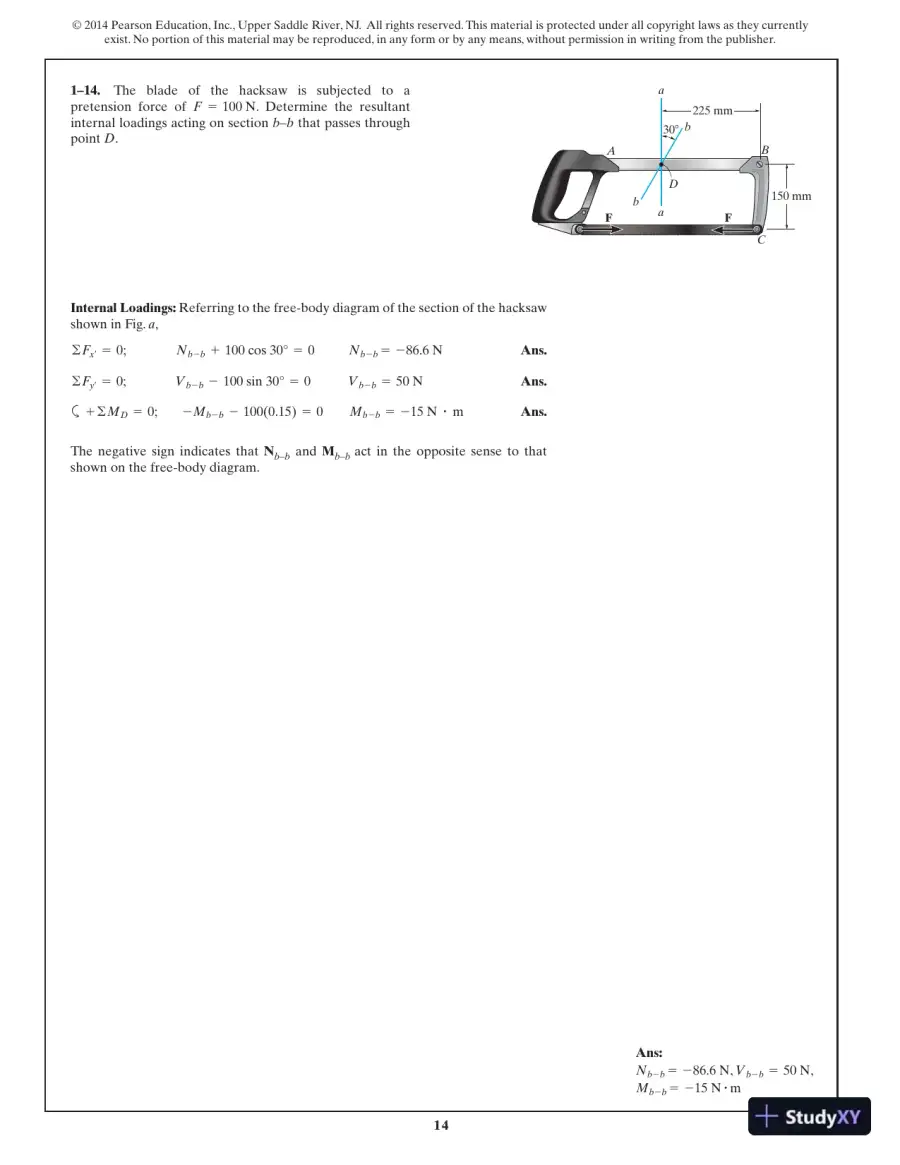 Solution Manual for Mechanics of Materials SI, 9th Edition, page 15