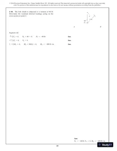 Solution Manual for Mechanics of Materials SI, 9th Edition - Page 19 preview image