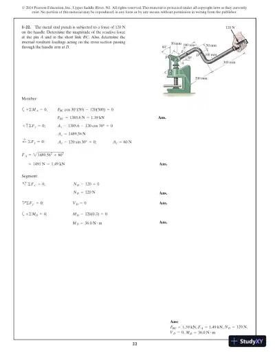 Solution Manual for Mechanics of Materials SI, 9th Edition - Page 23 preview image