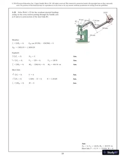 Solution Manual for Mechanics of Materials SI, 9th Edition - Page 24 preview image