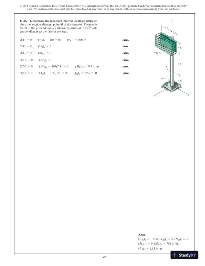 Solution Manual for Mechanics of Materials SI, 9th Edition - Page 26 preview image