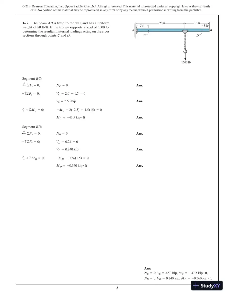 Solution Manual for Mechanics of Materials SI, 9th Edition, page 4