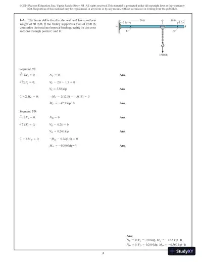 Solution Manual for Mechanics of Materials SI, 9th Edition - Page 4 preview image