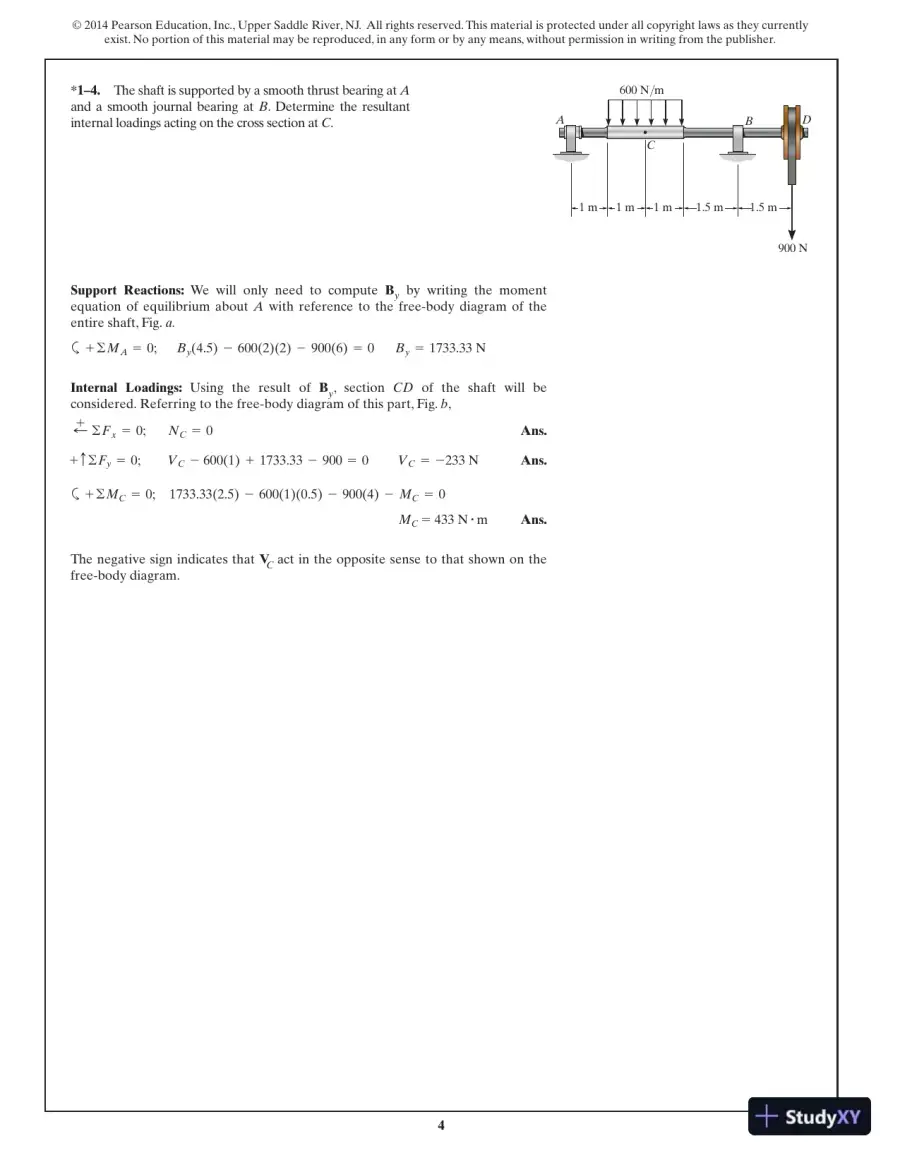 Solution Manual for Mechanics of Materials SI, 9th Edition, page 5