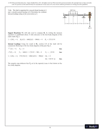 Solution Manual for Mechanics of Materials SI, 9th Edition - Page 5 preview image
