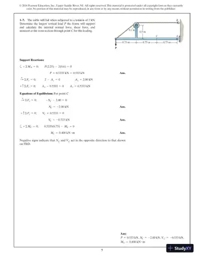 Solution Manual for Mechanics of Materials SI, 9th Edition - Page 8 preview image