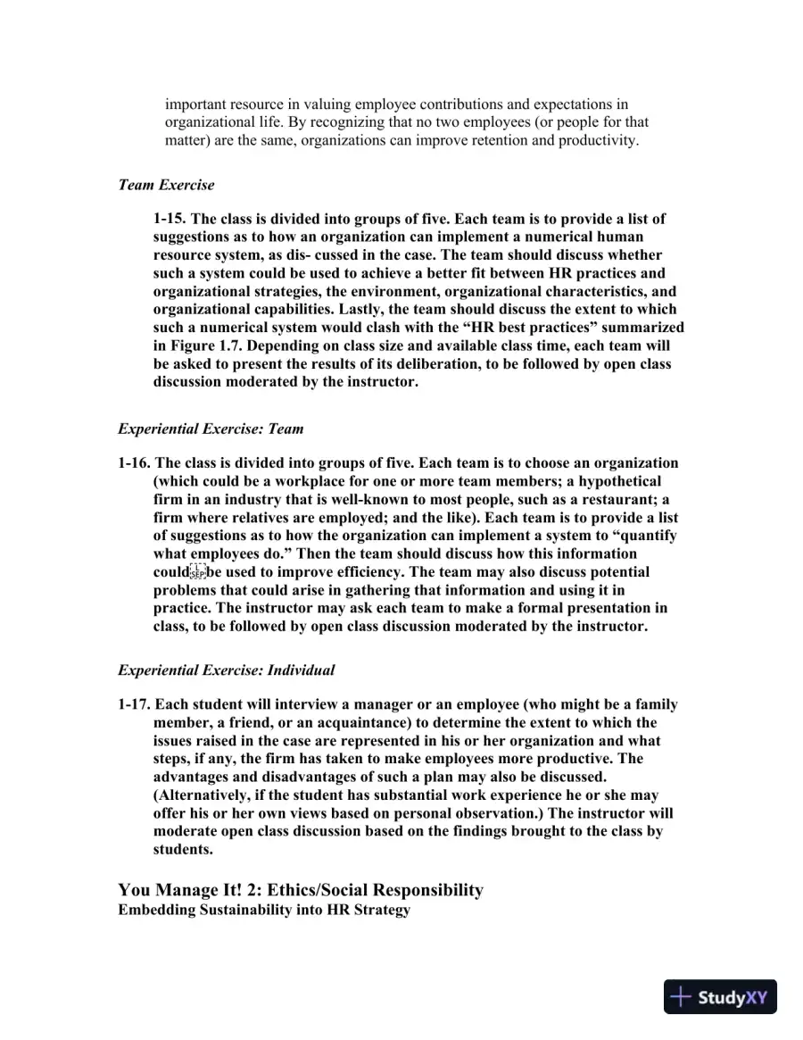 Solution Manual for Managing Human Resources, 9th Edition, page 14