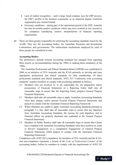 Issues in Financial Accounting, 15th Edition Solution Manual - Page 12 preview image