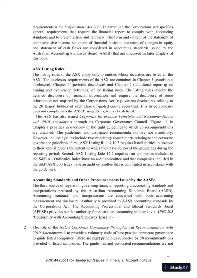 Issues in Financial Accounting, 15th Edition Solution Manual - Page 3 preview image