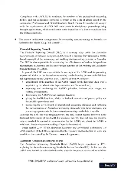 Issues in Financial Accounting, 15th Edition Solution Manual - Page 5 preview image