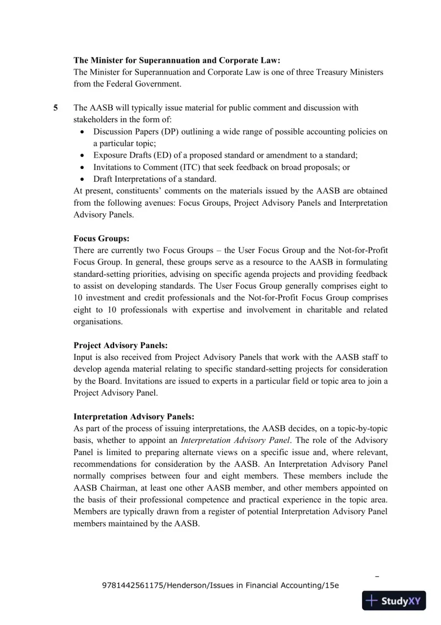 Issues in Financial Accounting, 15th Edition Solution Manual, page 7