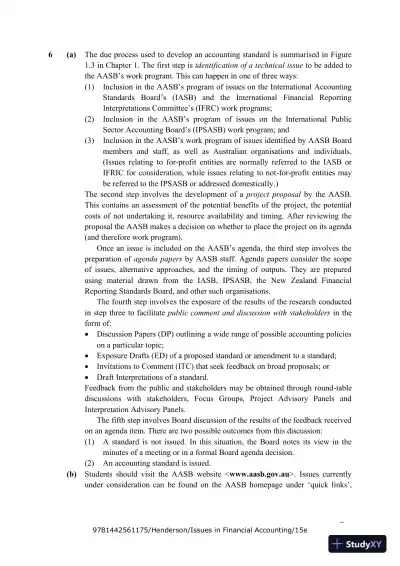 Issues in Financial Accounting, 15th Edition Solution Manual - Page 8 preview image