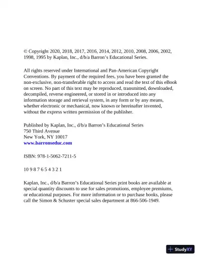 AP US Government and Politics: With 2 Practice Tests, 12th Edition (2020) - Page 5 preview image