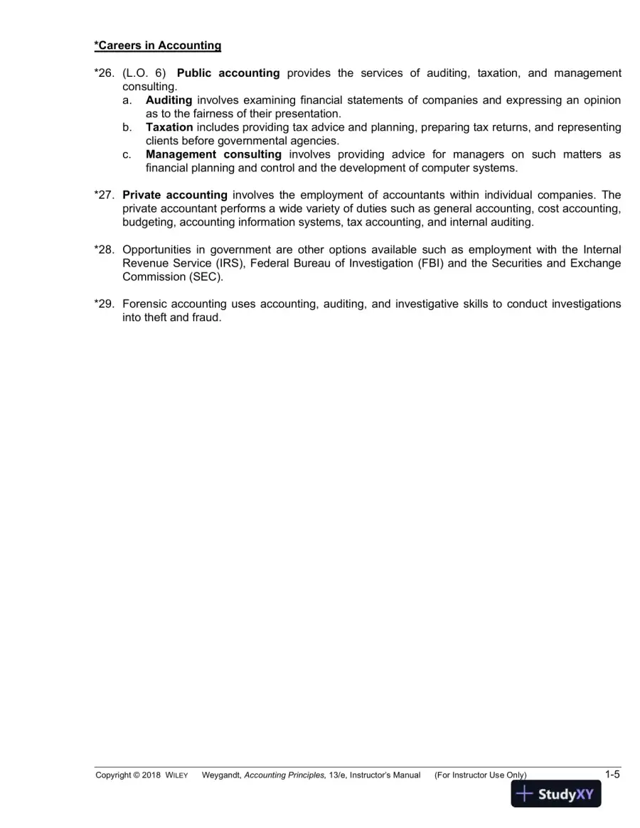 Lecture Notes For Accounting Principles, 13th Edition, page 6