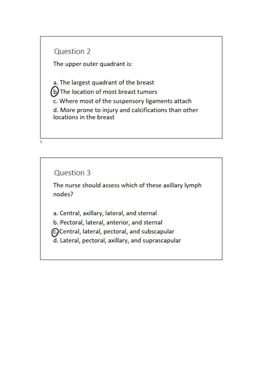 NSG 3160 NCLEX Review Chapter 18, page 2
