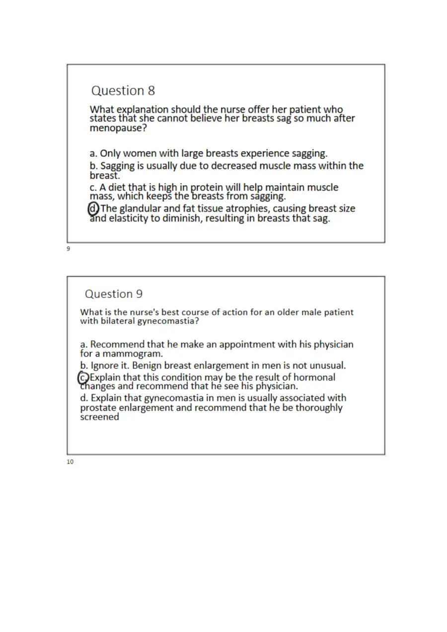 NSG 3160 NCLEX Review Chapter 18, page 5