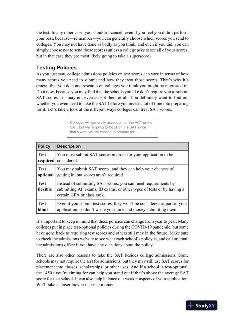 Princeton Review Digital SAT Advanced (College Test Preparation), 2nd Edition (2024), page 18