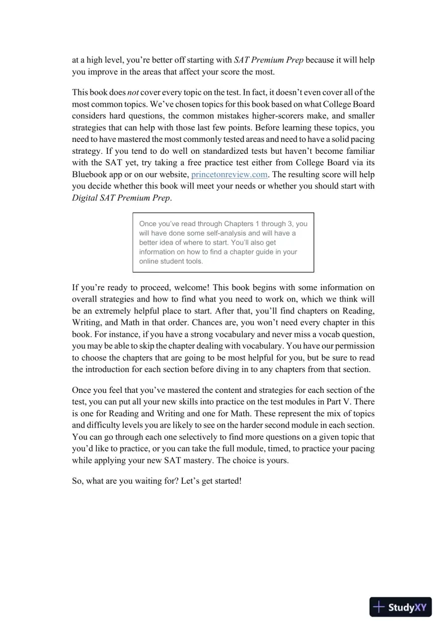 Princeton Review Digital SAT Advanced (College Test Preparation), 2nd Edition (2024), page 21