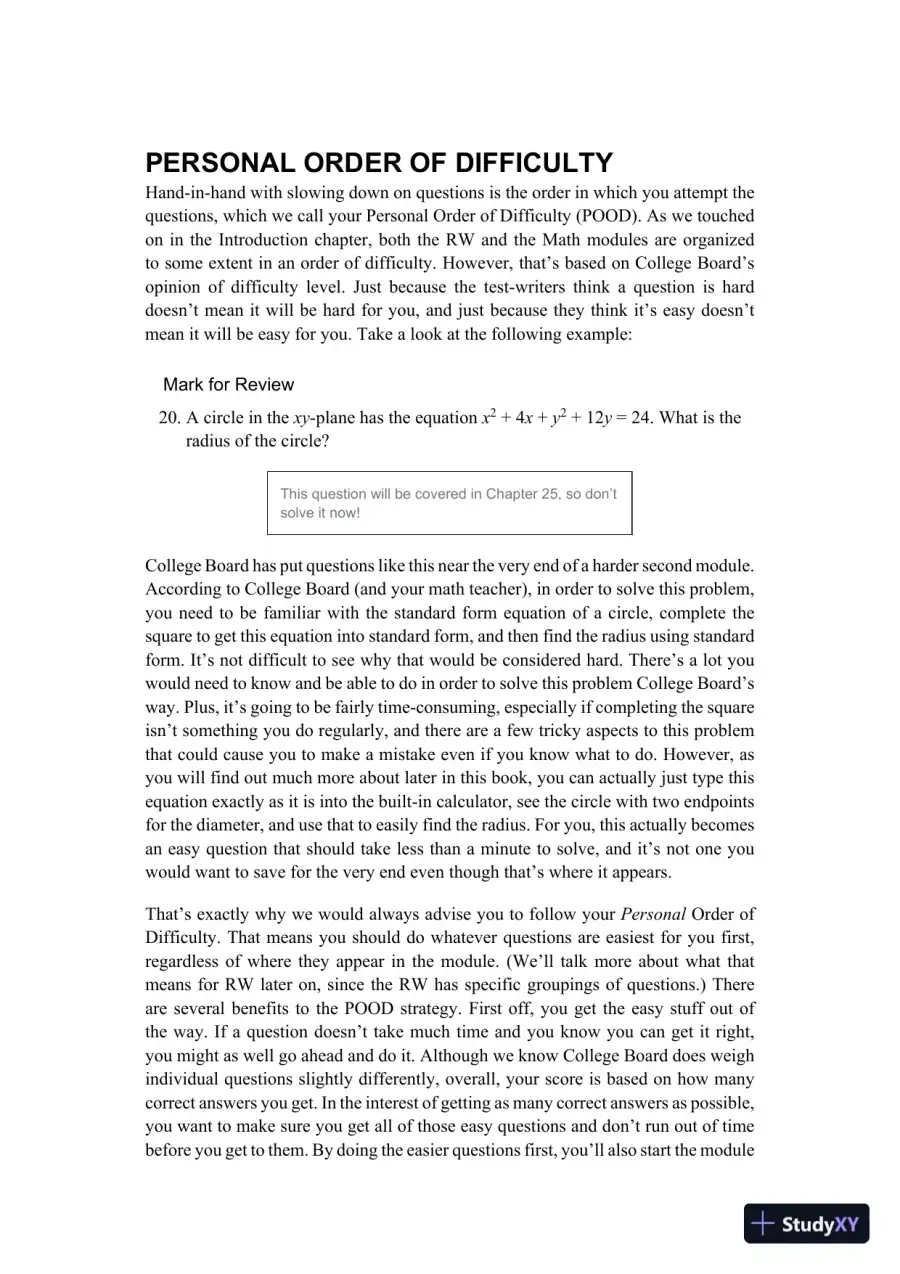 Princeton Review Digital SAT Advanced (College Test Preparation), 2nd Edition (2024), page 24