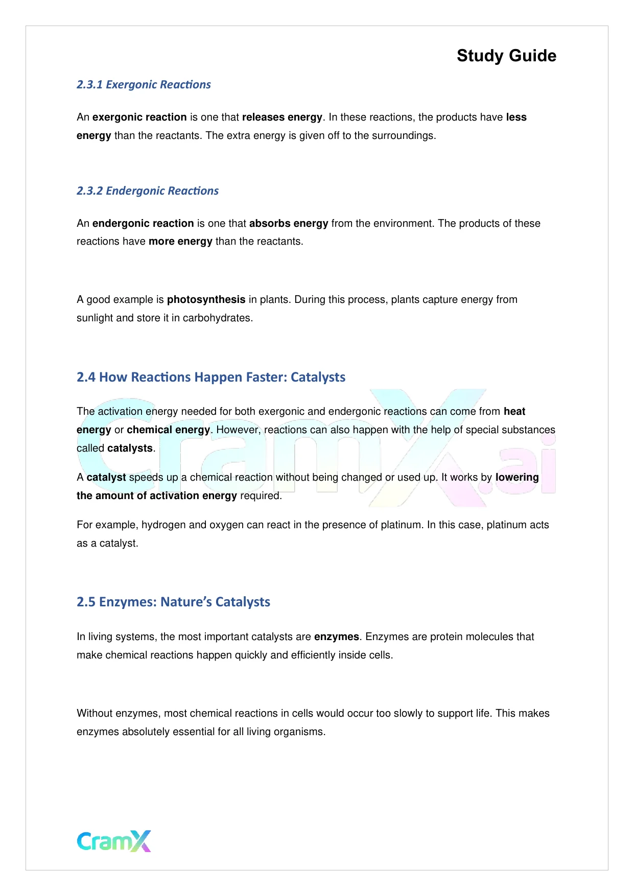 Biology - Cell and Energy - Page 3 preview image