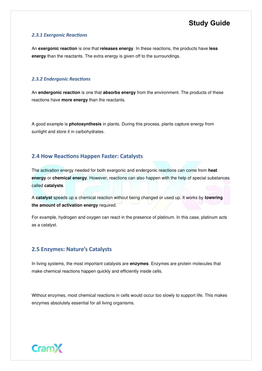 Biology - Cell and Energy, page 3