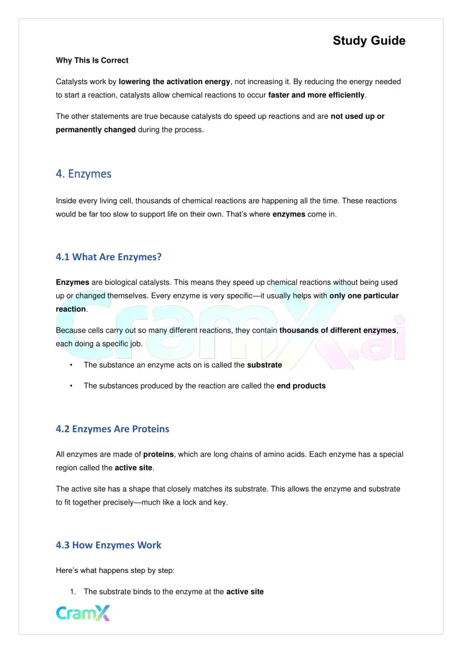 Biology - Cell and Energy, page 5