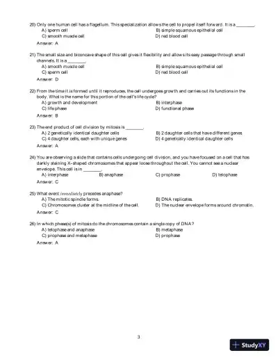 Test Bank For Human Anatomy and Physiology Laboratory Manual, Cat version, 13th Edition - Page 12 preview image