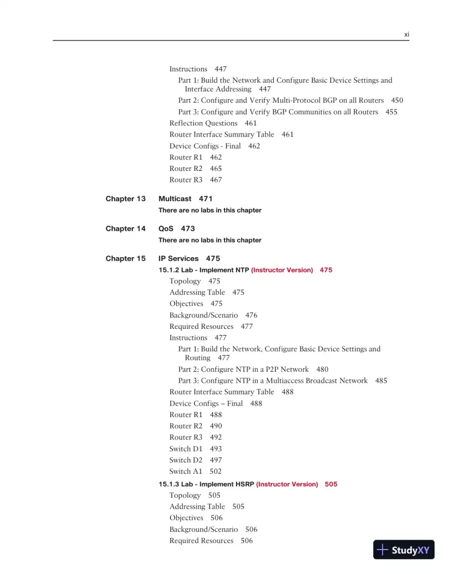 Lecture Notes for CCNP Enterprise: Core Networking (ENCOR) v8 Lab Manual, 2nd Edition, page 10