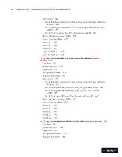 Lecture Notes for CCNP Enterprise: Core Networking (ENCOR) v8 Lab Manual, 2nd Edition - Page 13 preview image