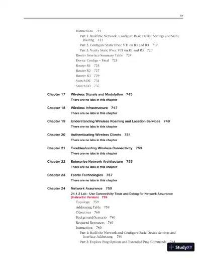 Lecture Notes for CCNP Enterprise: Core Networking (ENCOR) v8 Lab Manual, 2nd Edition - Page 14 preview image