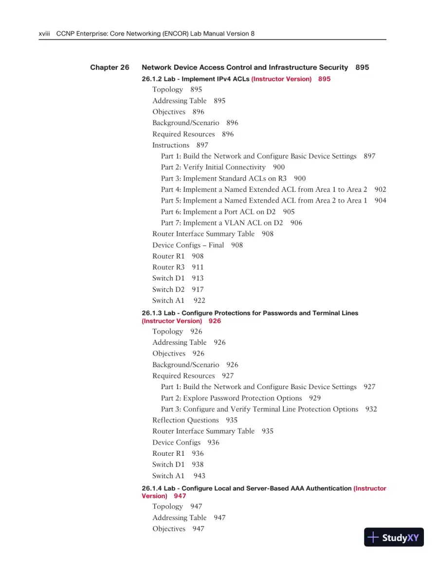 Lecture Notes for CCNP Enterprise: Core Networking (ENCOR) v8 Lab Manual, 2nd Edition, page 17