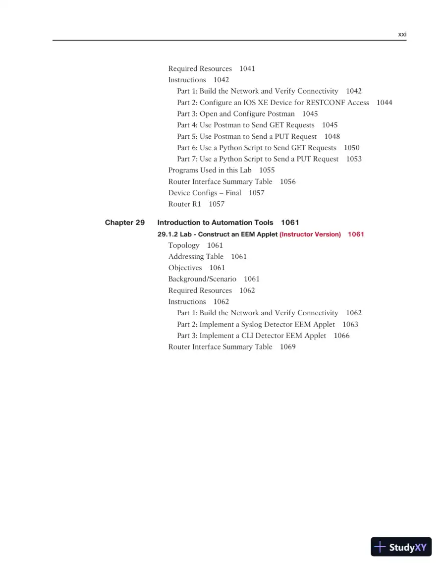 Lecture Notes for CCNP Enterprise: Core Networking (ENCOR) v8 Lab Manual, 2nd Edition, page 20