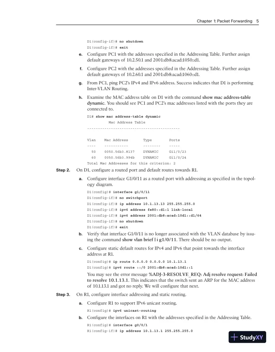 Lecture Notes for CCNP Enterprise: Core Networking (ENCOR) v8 Lab Manual, 2nd Edition, page 26