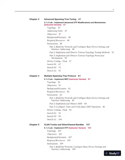 Lecture Notes for CCNP Enterprise: Core Networking (ENCOR) v8 Lab Manual, 2nd Edition - Page 4 preview image