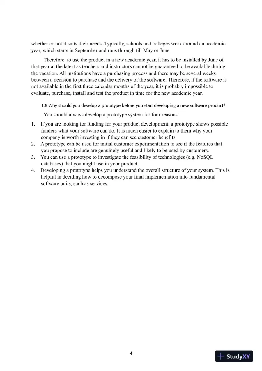 Solution Manual for Engineering Software Products: An Introduction to Modern Software Engineering, 1st Edition, page 4