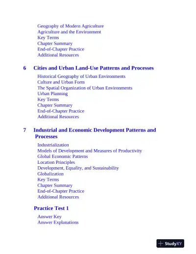 AP Human Geography Premium, 2024: 6 Practice Tests (2024) - Page 10 preview image