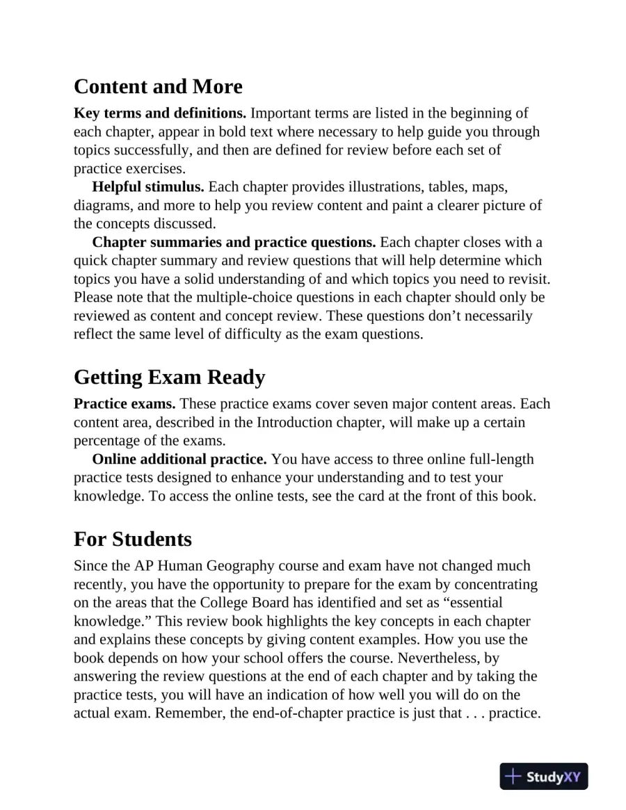 AP Human Geography Premium, 2024: 6 Practice Tests (2024), page 13